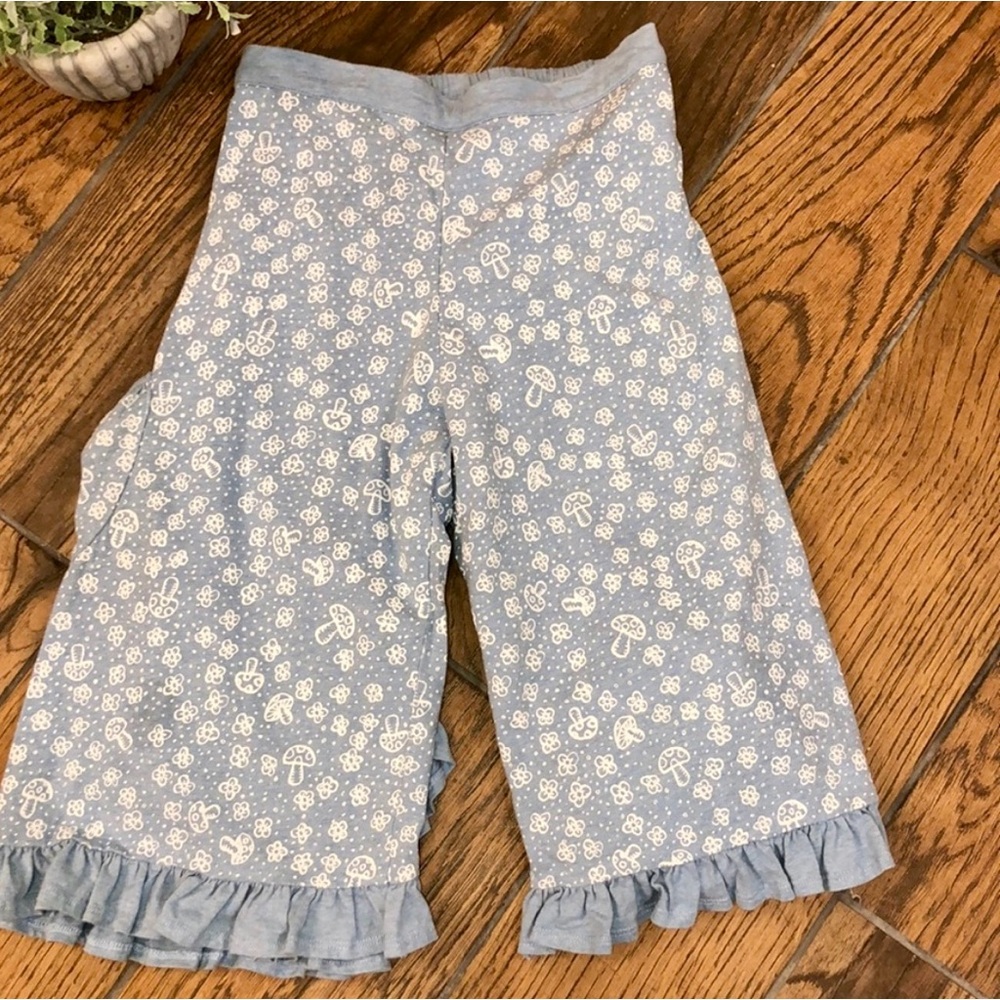 Paper wings skirted pants